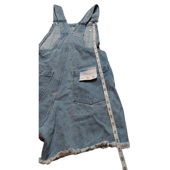 NWOT Abound Jean Short Overalls Size S - Picture 5 of 8